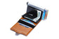DoubleDeck 14 Cards Quick Pop-Up Access RFID Protection Mini Wallet