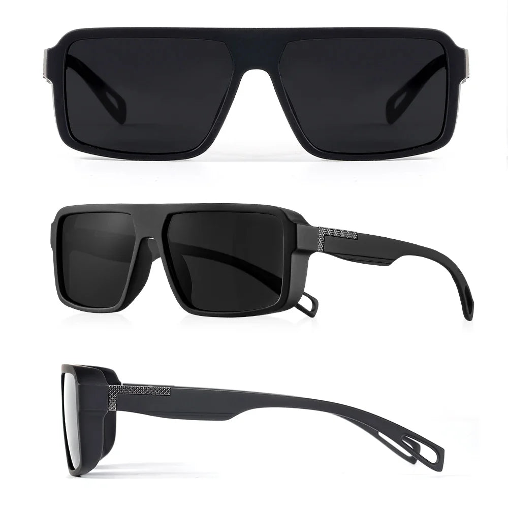Classic Square Polarized UV400 Protected Anti-reflective Driving Sunglasses