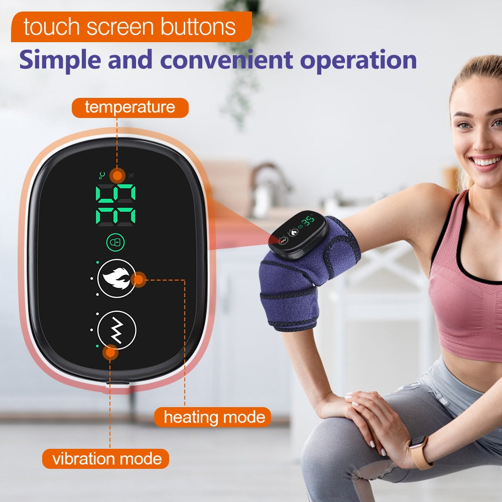 Heating & Vibration Shoulder/Knee/Elbow Physiotherapy MultiMassager