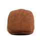 Vintage Suede-Look Flat Cap for Autumn & Winter