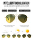 Polarized Photochromic Day/Night Pilot Sunglasses