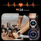 SeniorSafe Large Display Health Monitoring & Emergency SOS Senior Friendly Smartwatch