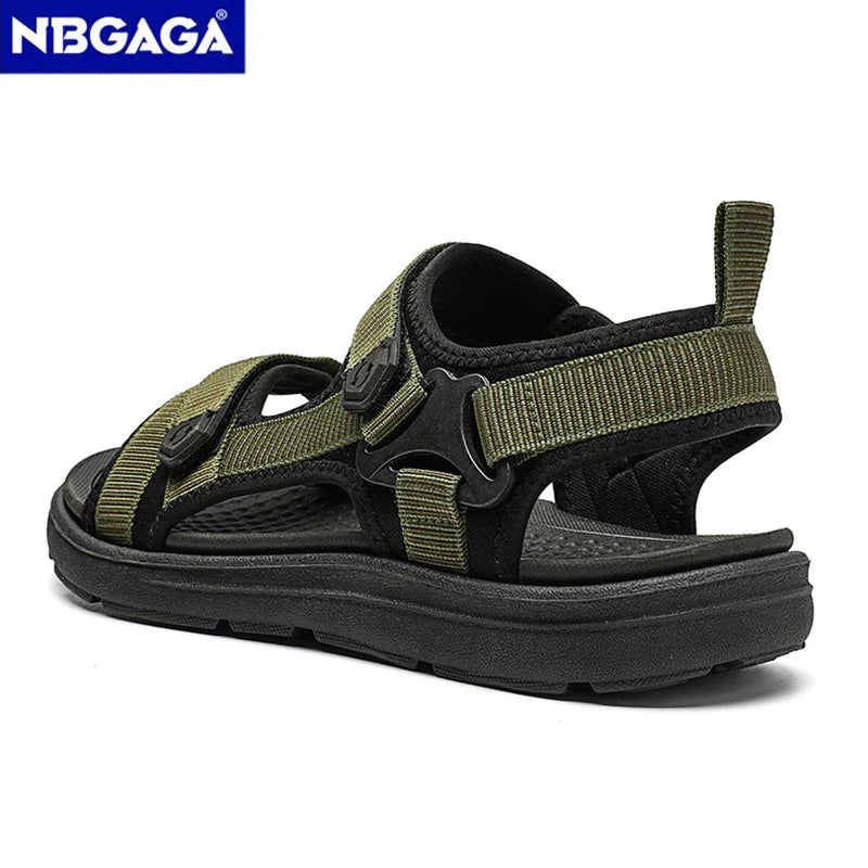 Extraordinary Comfort Lightweight & Flexible Non-Slip Waterproof Hoop & Loop Sandals