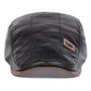 Classic vintage style Pu Leather Lightweight adjustable Comfortable Fit Newsboy Caps