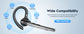 Bee M53 Dual-Mic Noise Cancelling Hi-Fi Audio Lightweight Headset with Charging Case
