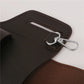 Vintage Multi-Layer Belt Phone Holster with Key Hook & Front Pocket