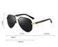 Elite Metal Frame Polarized UV400 Aviator Designer Sunglasses