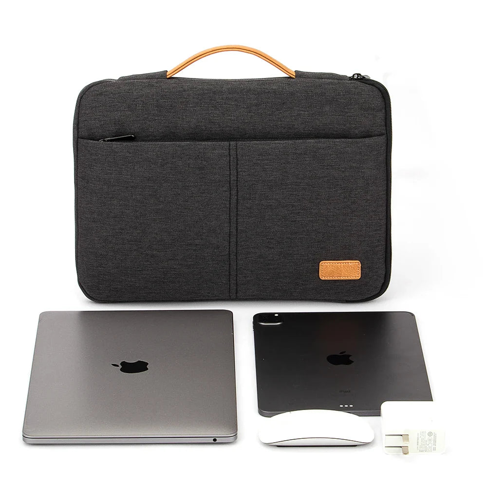 ComfortCarry 2-in-1  Thick Padding Lightweight Laptop Sleeve & Handheld Case