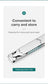 MR.GREEN Ultra-Thin Wide Jaw Travel Nail Clipper