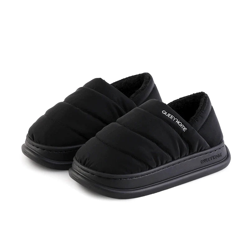 Winter Plush Thick Bottom Anti Slip Waterproof Indoor & Outdoor Slippers