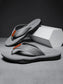 Woven Striped Lightweight Non-slip Comfortable Flip-flops