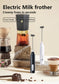 Wireless Rechargeable Three-Speed Coffee Cream Frother