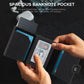 Maximum Carry RFID AirTag Wallet – Pop-Up Cards, Cash Compartment & Coin Pocket