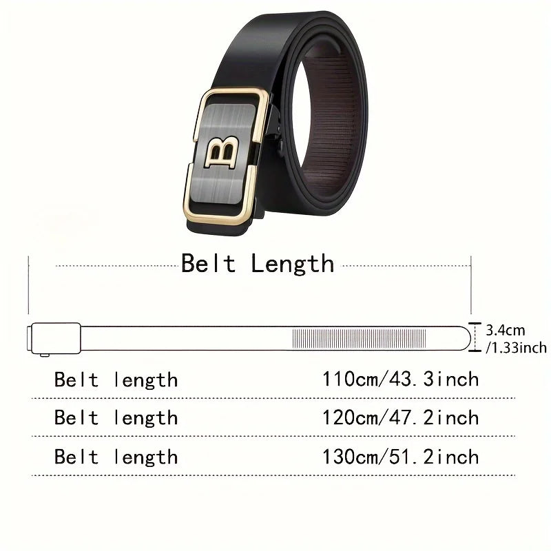 EverFit Auto-Lock Effortless Adjustment Elegant Hole-Free Comfort Belt