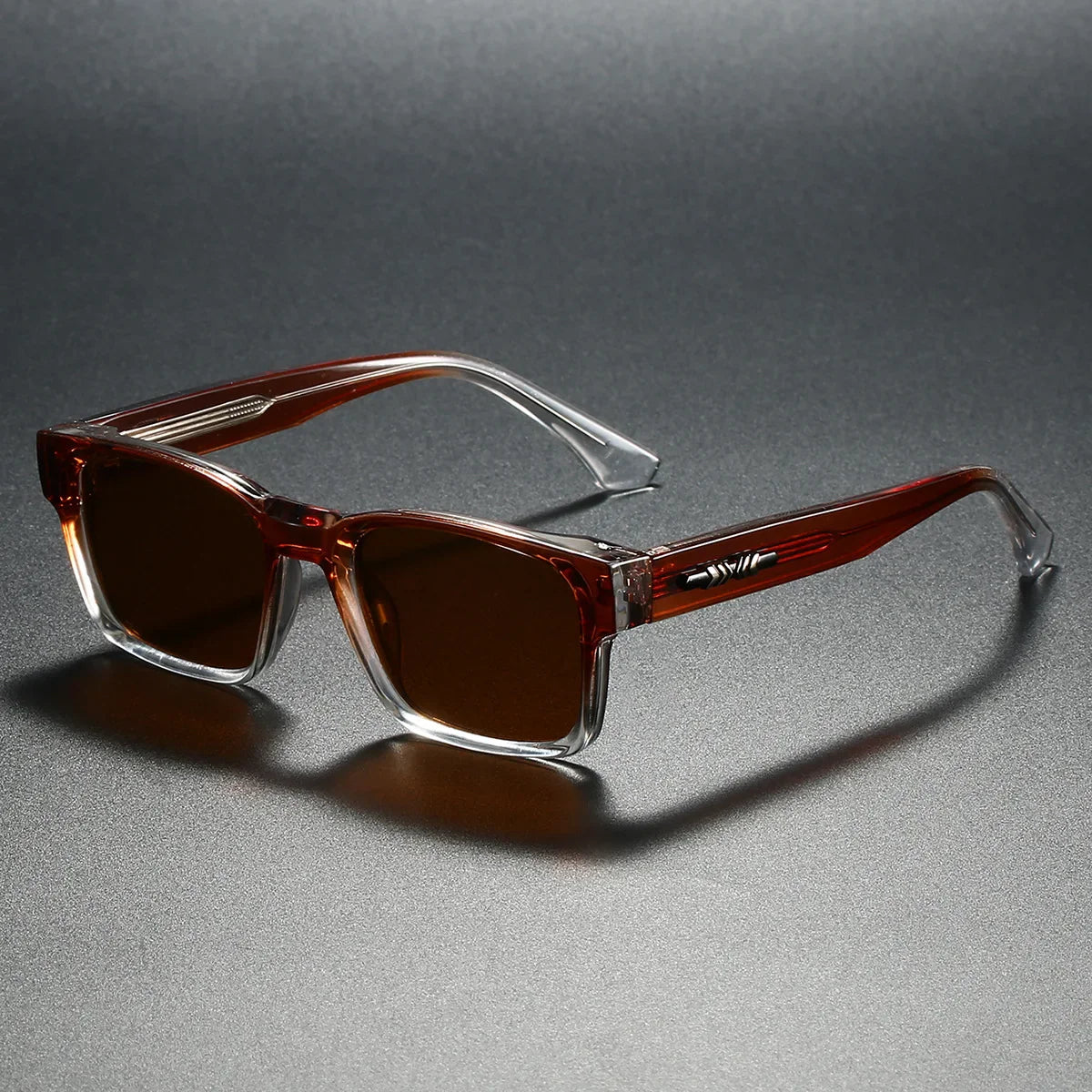 StreetLux Metal Core Square Polarized UV400 Sunglasses