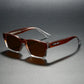 StreetLux Metal Core Square Polarized UV400 Sunglasses