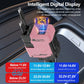 120W Super-Fast 4-in-1 Adjustable Retractable Car Charger with Digital Voltage Display