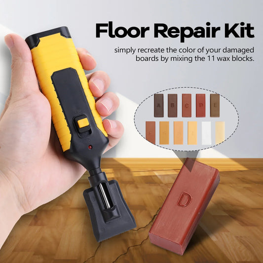 DIY Wax Repair Kit for Wood and Laminate Floors – Multifunctional & Easy to Use