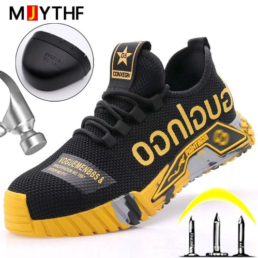 Indestructible Puncture & Smashing Proof Work Safety Shoes