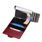 DoubleDeck 14 Cards Quick Pop-Up Access RFID Protection Mini Wallet