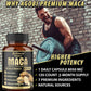 Extra Strength 7-in-1 Herbal Extracts Maca Root Blend for Male Vitality & Overall Wellness