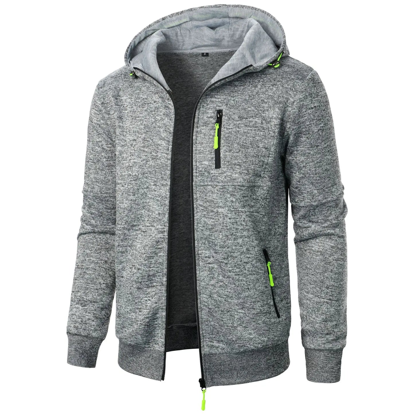 Lightweight and Breathable Zip up Hoodie with Zipper Pockets