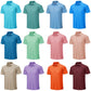 TACVASEN Summer Quick Dry Short Sleeve Polo Shirt