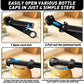 SeniorComfort No-Strain Adjustable Multifunctional Can/Bottle/Jar Opener