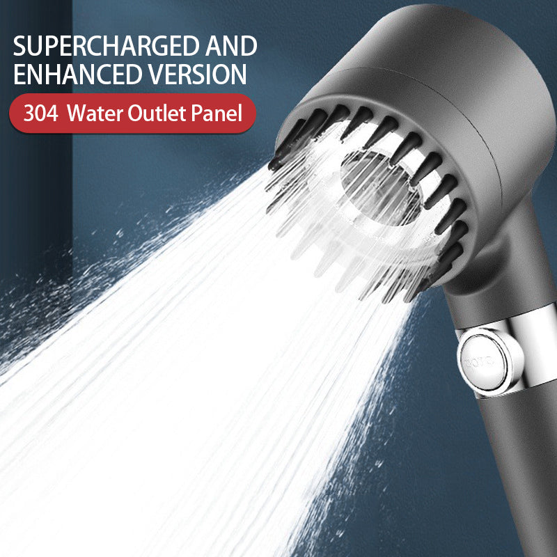 High Pressure 3 Modes One-Button Shower Head