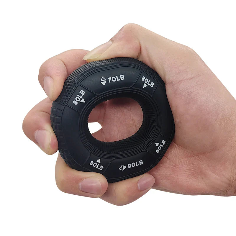 Senior-Friendly Therapy & Pain Relief 5 in 1 Adjustable 20-90LB Exercise Hand Gripper