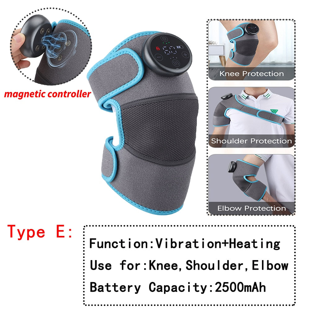 Heating & Vibration Shoulder/Knee/Elbow Physiotherapy MultiMassager