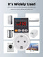 Automatic Smart Voltage Socket  Protector with LED Display