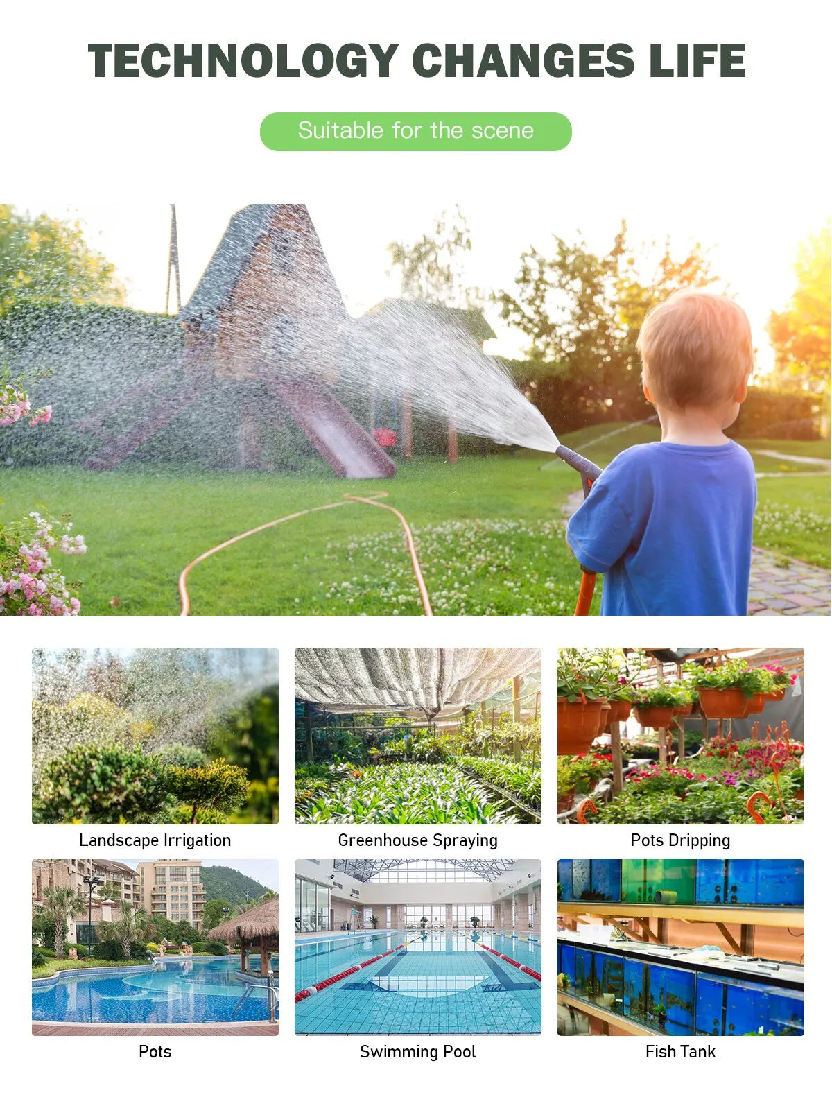 Automatic Garden Irrigation Intelligent Water Timer