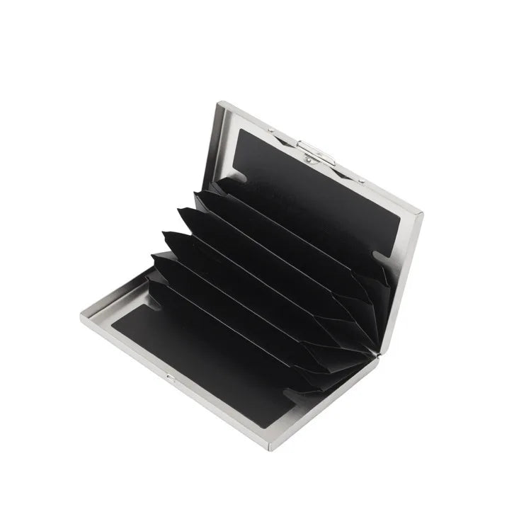 Metal Slim Card Holder RFID Blocking Wallet
