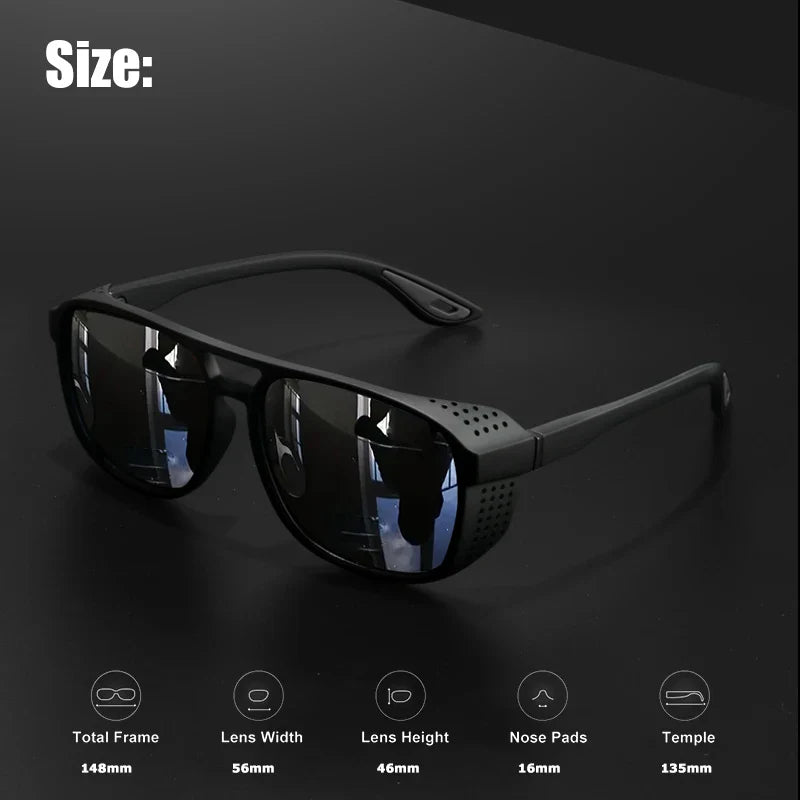 Steampunk SportShield Polarized & UV400 Protection Sunglasses