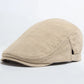 Vintage Corduroy Front and Back Wear Newsboy Flat Cap