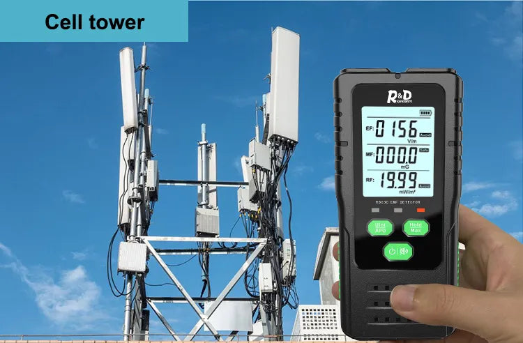 Multifunctional  Electromagnetic Field Radio (EMF)Radiation Detector