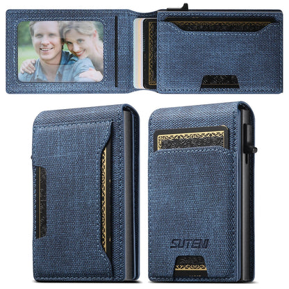 QuickCard – Pop-Up Card Magnetic Closure Durable & Slim Lightweight Wallet