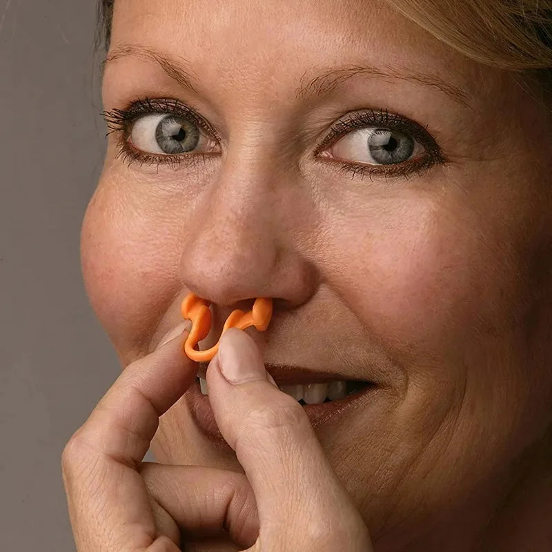 Airflow Dilator 2-Pack – Soft Silicone Anti-Snoring Nose Clip