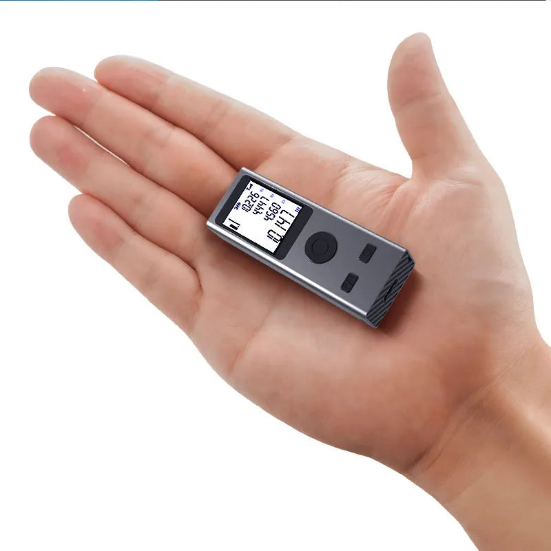 Micro-Size Smart Digital Laser USB Charge Rangefinder Meter