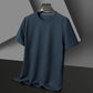 Summer 3D Waffle-Knit Crew Neck T-Shirt – Breathable & Soft
