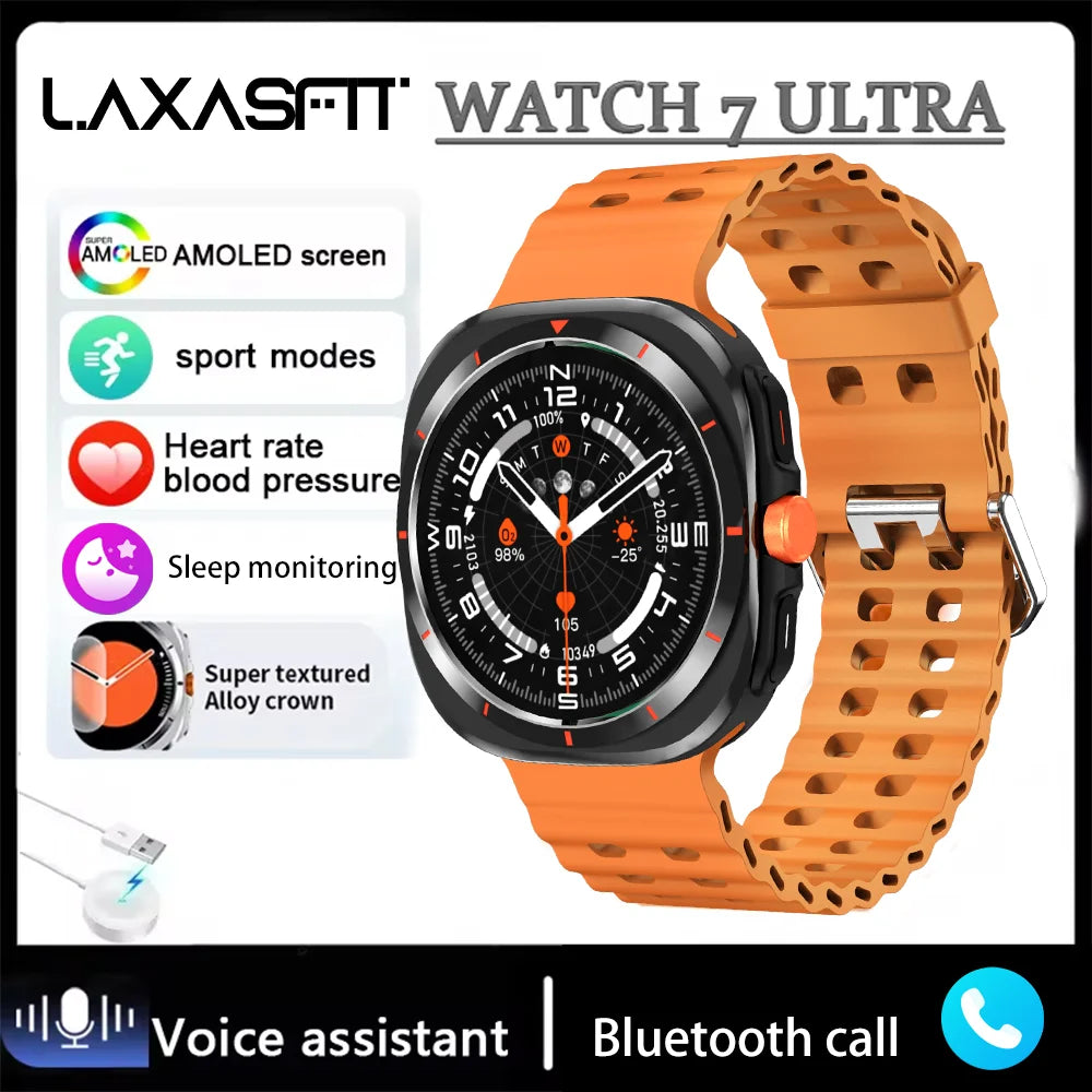 SeniorSafe Large Display Health Monitoring & Emergency SOS Senior Friendly Smartwatch
