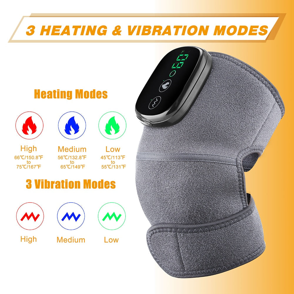 Heating & Vibration Shoulder/Knee/Elbow Physiotherapy MultiMassager