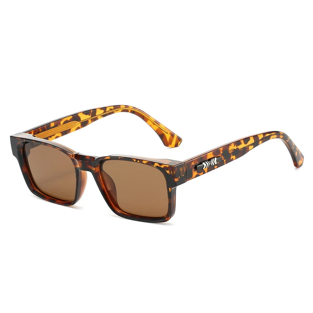 StreetLux Metal Core Square Polarized UV400 Sunglasses