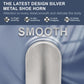 Metal Long Handle 16.5"  Bend-Free Shoehorn Helper For The Elderly