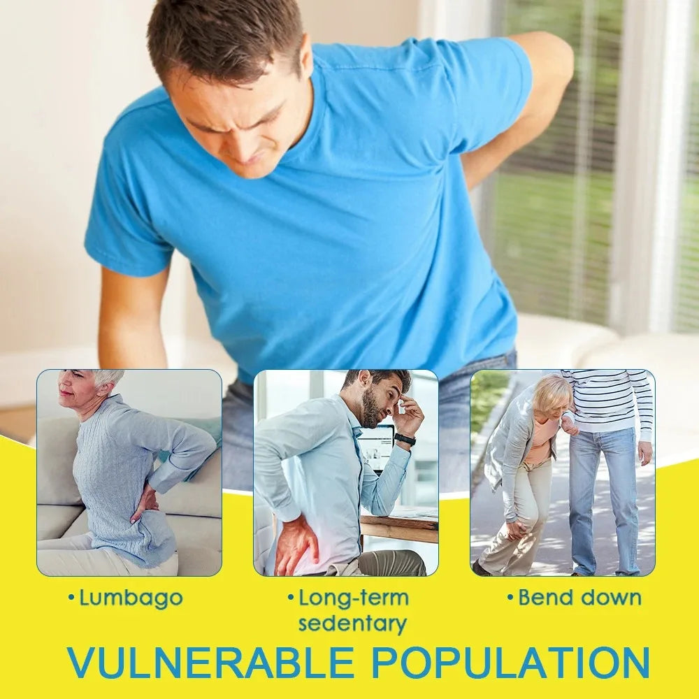Deep Penetration & Long-Lasting Relief Natural Herbal Sciatic Nerve Orthopedic Plaster