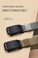 Quick Release Genuine Metal Buckle Tactical Style Soft Nylon Belt
