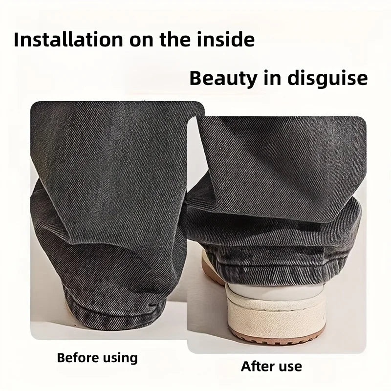 No-Sew Pant Length Reusable Invisible Adjuster Clip Set (20pcs)