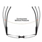 Half-Frame Clear Lens Retro Reading Glasses
