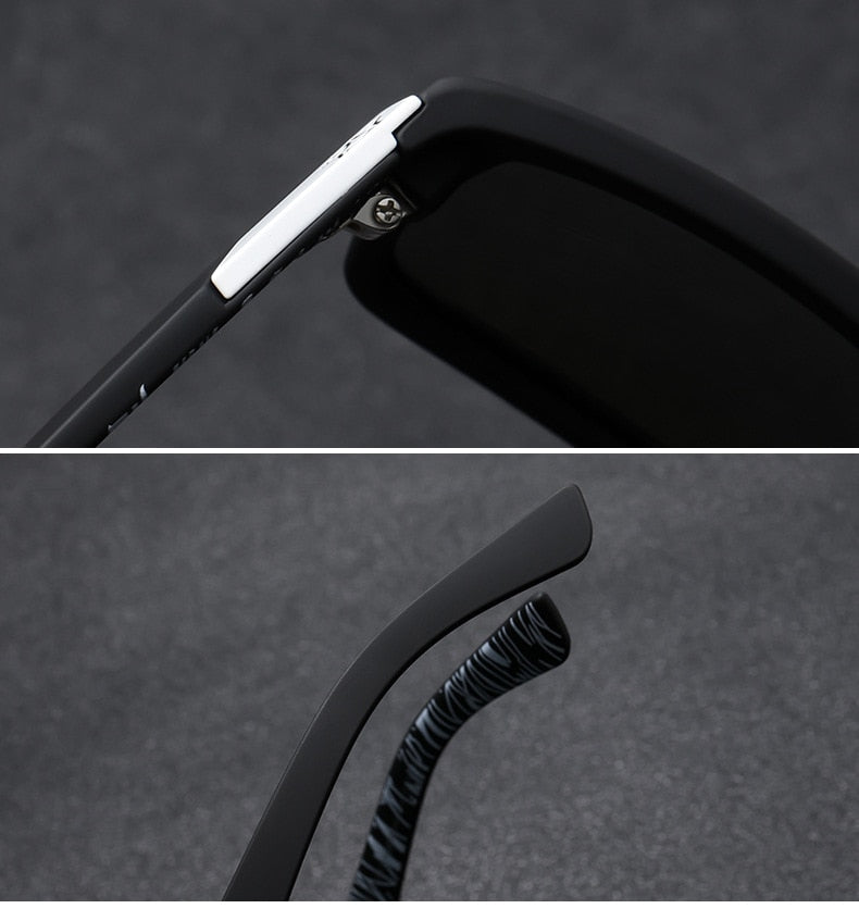 Retro Mirror Square UV400 Protection Sunglasses